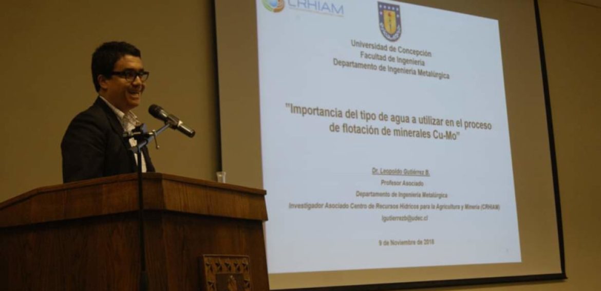 CRHIAM auspició Seminario de Minería UdeC