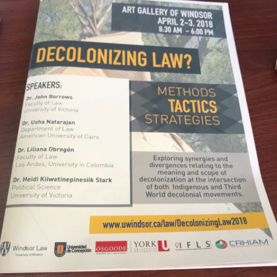 CRHIAM coorganizó conferencia internacional de Derecho en Canadá