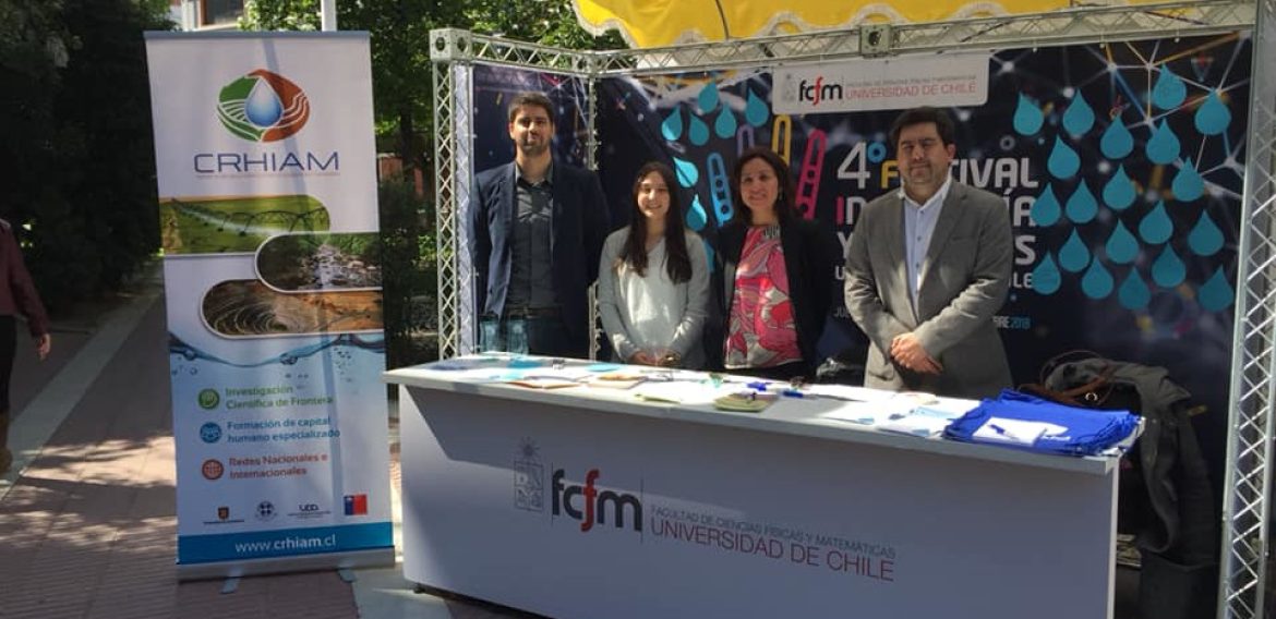 CRHIAM participó en el Festival de Ingeniería y Ciencias de la U. de Chile