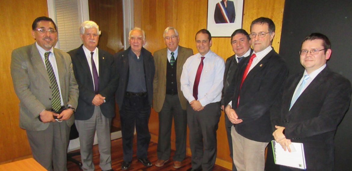 Integrantes del Crhiam se reunieron con el Intendente del Biobío