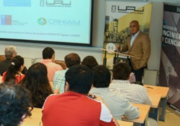 Investigador asociado de CRHIAM expone en seminario sobre aguas servidas de la UAI