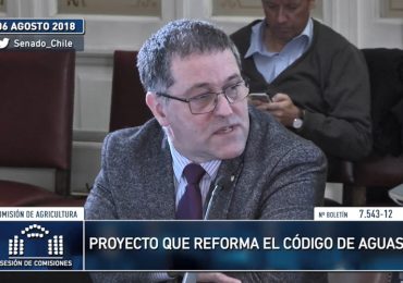 Investigador principal de CRHIAM expone en Comisión de Agricultura del Senado