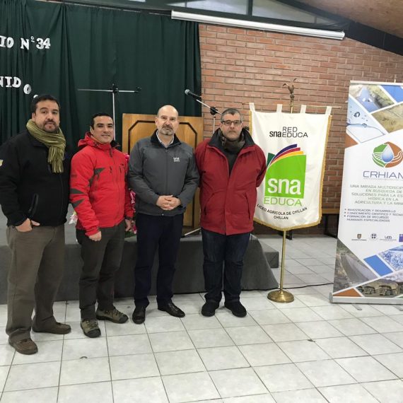CRHIAM y Liceo Agrícola de Chillán realizaron seminario sobre adaptación al cambio climático