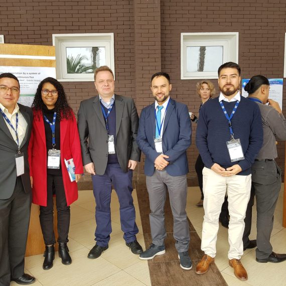 Investigador asociado e integrantes de CRHIAM participaron en congreso internacional de minería