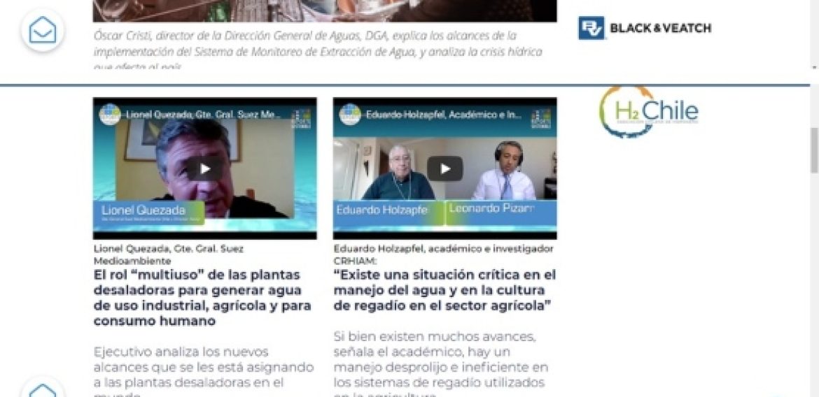 “Existe una situación crítica en el manejo del agua y en la cultura de regadío en el sector agrícola”