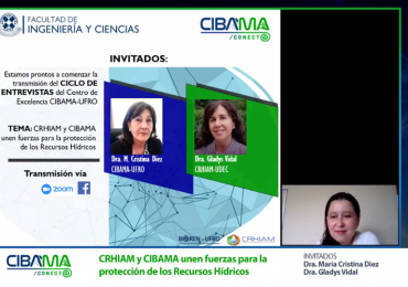 Ciclo de entrevistas de CIBAMA concluyó con conversatorio sobre los recursos hídricos