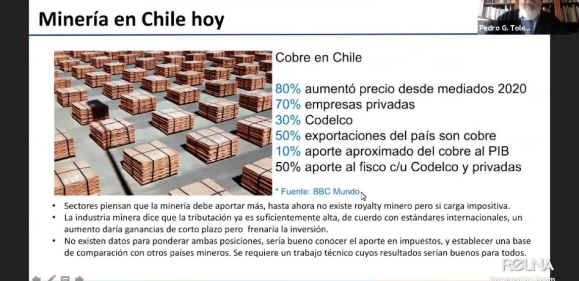 Subdirector CRHIAM dictó charla sobre desarrollo sustentable de la minería
