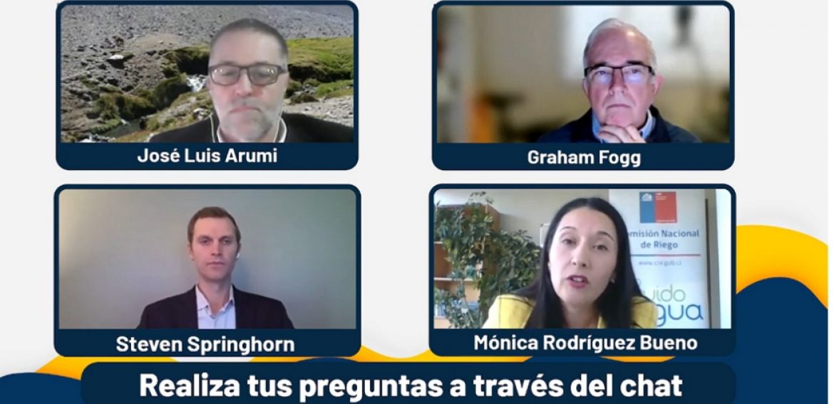 Investigador principal participó en seminario enfocado en el manejo sustentable de aguas subterráneas