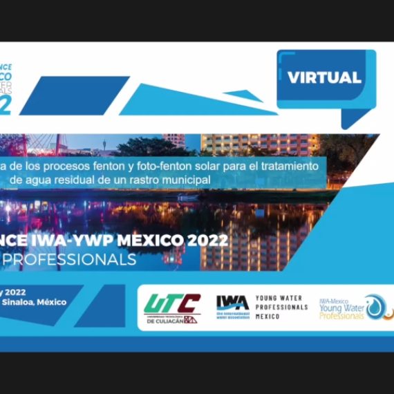Directora CRHIAM expuso en la 6th IWA-YWP México 2022