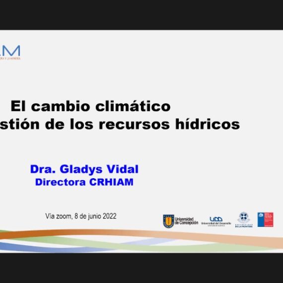 Directora CRHIAM dictó charla en conmemoración del Día Mundial del Medio Ambiente en la Universidad de Los Lagos
