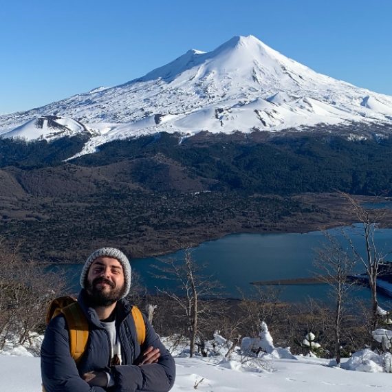 Becario Erasmus realiza estadía académica de seis meses en Chile con el apoyo de CRHIAM