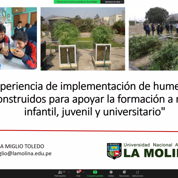 Académica de Perú dictó conferencia sobre educación hídrica