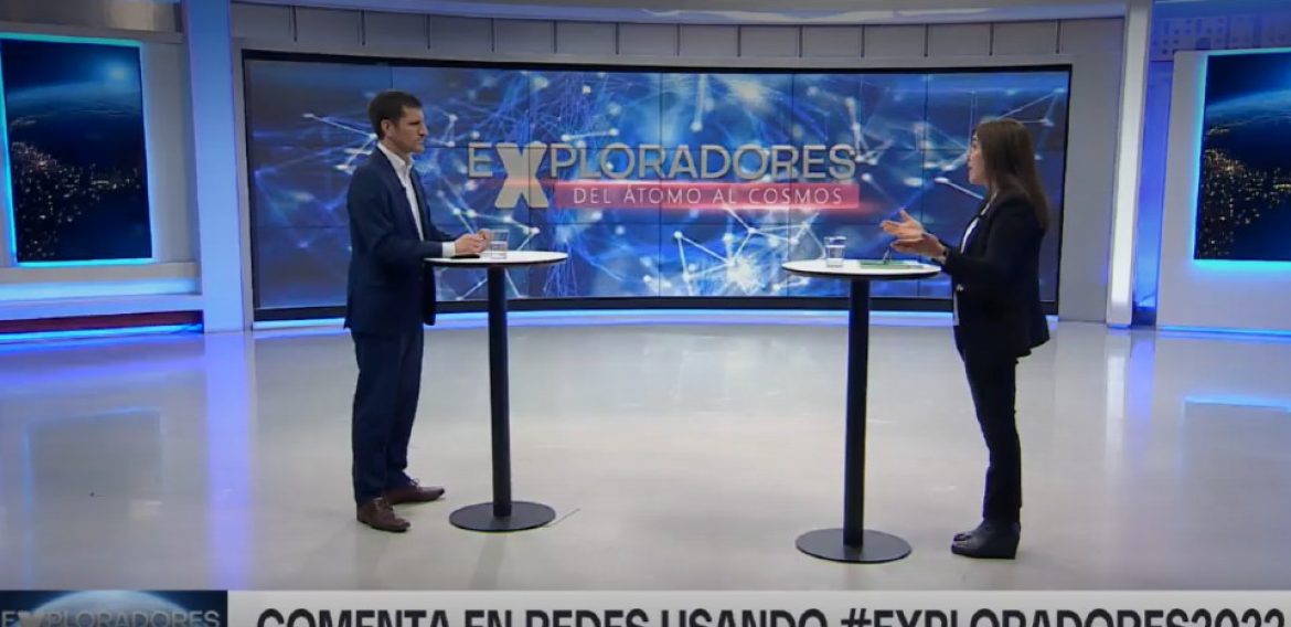 CRHIAM fue parte de la séptima temporada del programa «Exploradores: del atomo al cosmos»