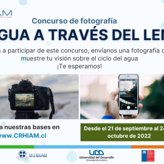 CRHIAM y Seremi de Ciencia de la macrozona Centro Sur lanzan concurso de fotografía para la comunidad