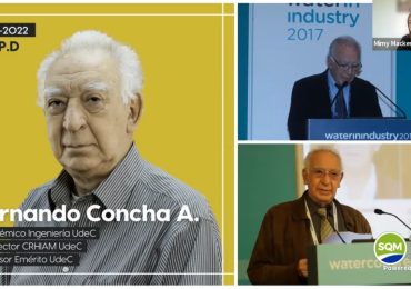 Water Congress 2022 rinde homenaje póstumo al Dr. Fernando Concha