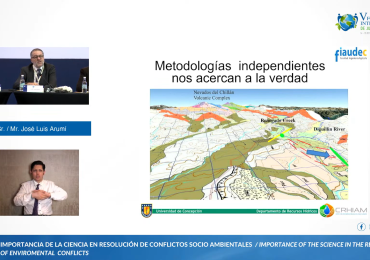 Investigador principal de CRHIAM expuso sobre aguas subterráneas en el V Foro Internacional de Justicia Ambiental