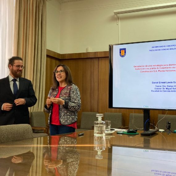 Investigación de estudiante de pregrado CRHIAM estudió la disminución de concentración de fósforo en las plantas de empresa Arauco